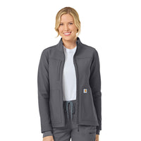 Rugged Flex Peak Women's Bonded Fleece Jacket Pewter