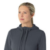 Carhartt Women's Full Zip Waffle Hoodie - Approaching Storm