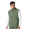 Rugged Flex Men's Bonded Fleece Vest Olive side view