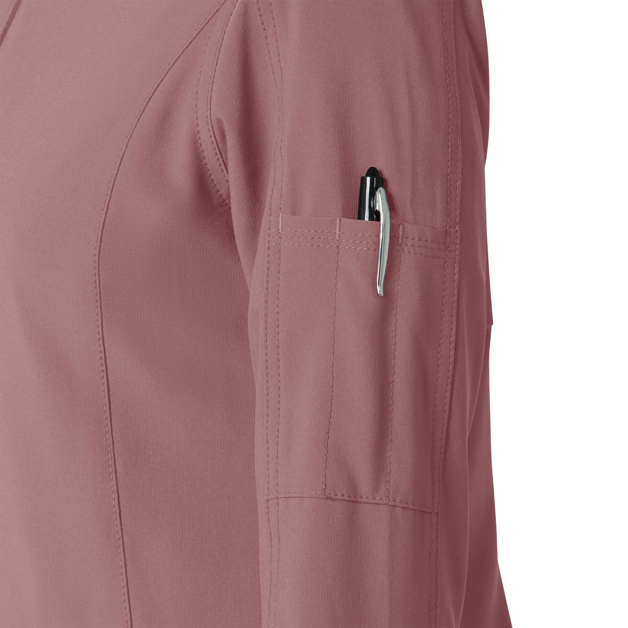 Force Cross-Flex Women's Front Zip Utility Jacket Amethyst side detail 2