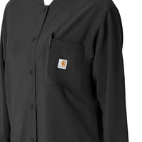 Force Cross-Flex Women's Shirt Jacket Black side detail 1