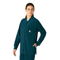 Force Cross-Flex Women's Shirt Jacket Caribbean side view