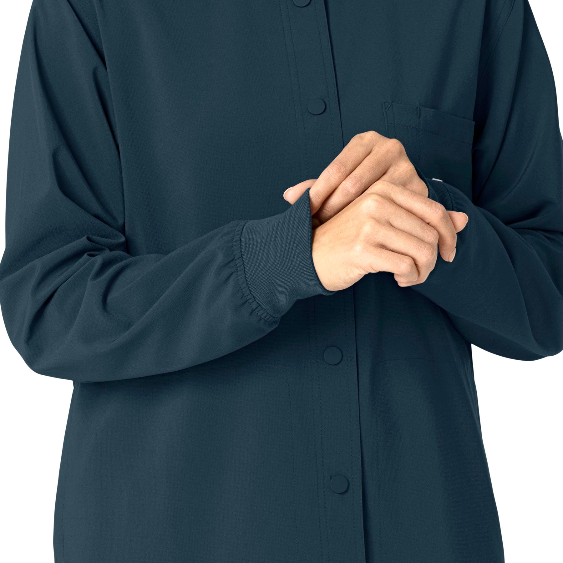 Carhartt Force Cross-Flex Women's Shirt Jacket - Deep Navy