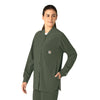 Force Cross-Flex Women's Shirt Jacket Olive side view