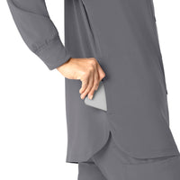 Force Cross-Flex Women's Shirt Jacket Pewter back detail