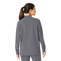 Force Cross-Flex Women's Shirt Jacket Pewter back view