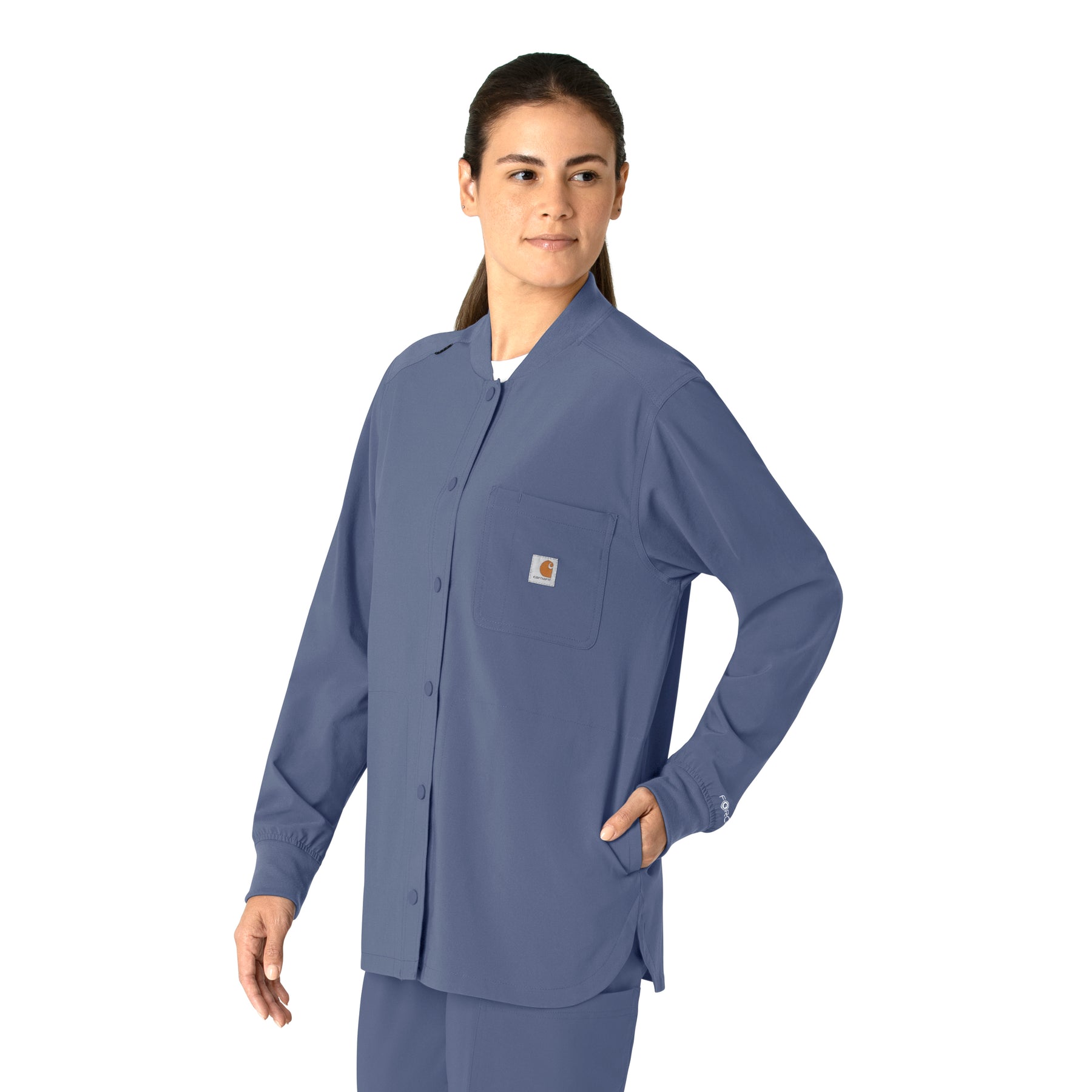 Force Cross-Flex Women's Shirt Jacket Riverside side view
