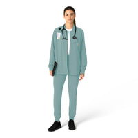Force Cross-Flex Women's Shirt Jacket Summer Blue full scrub set