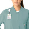 Force Cross-Flex Women's Shirt Jacket Summer Blue front detail