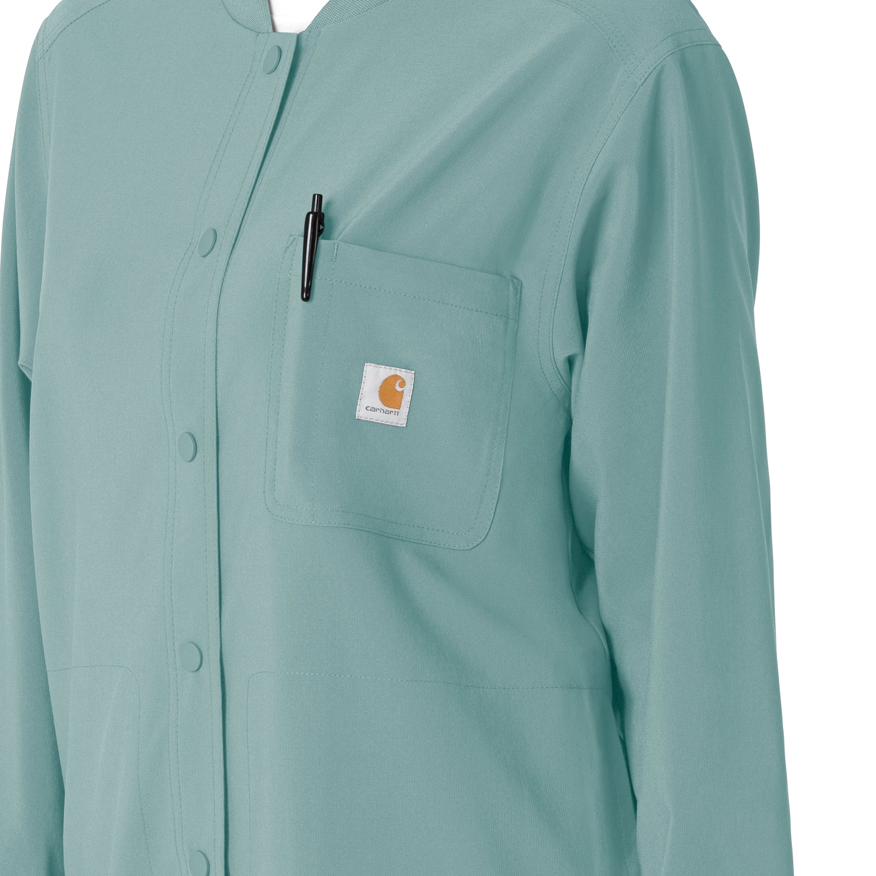 Force Cross-Flex Women's Shirt Jacket Summer Blue side detail 1