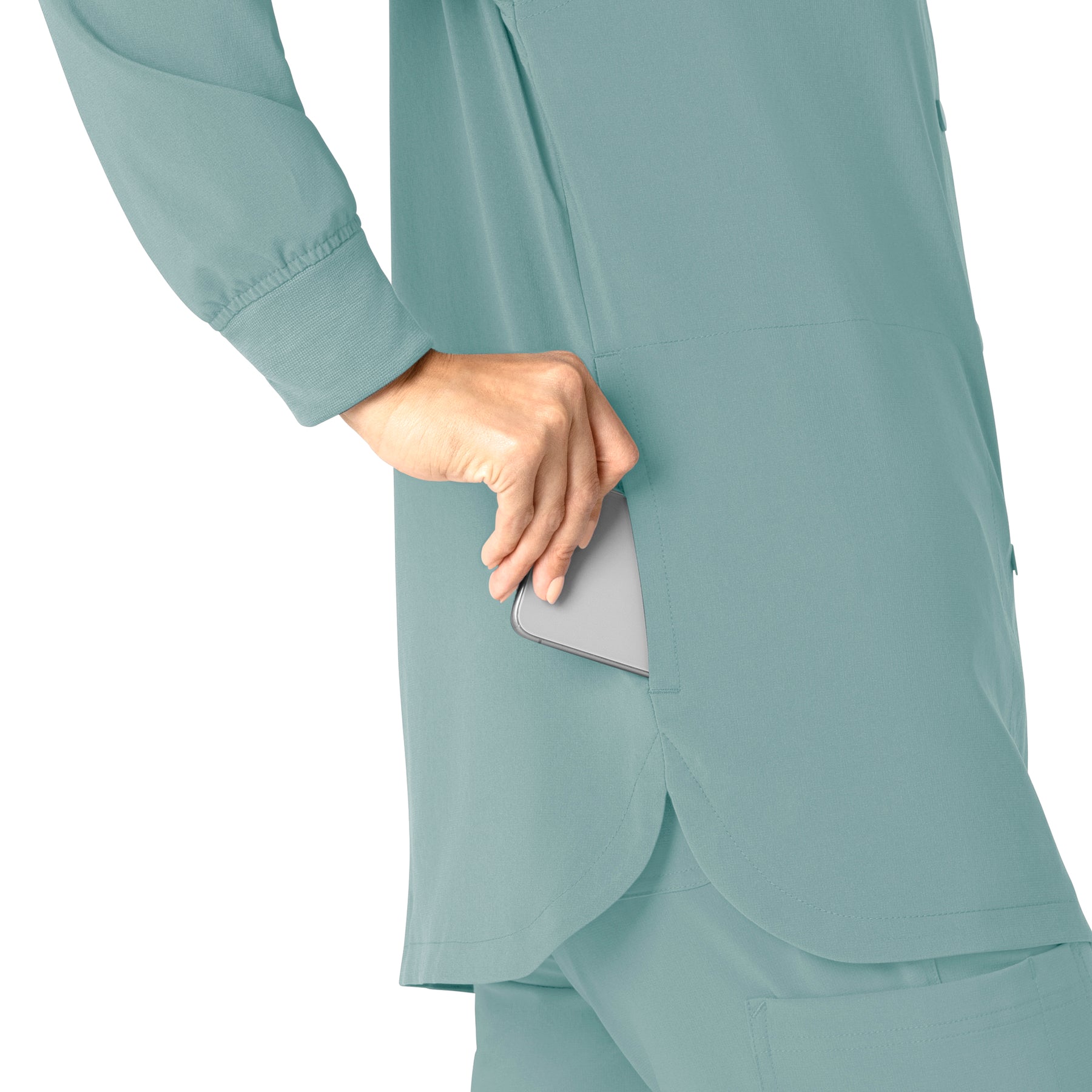 Force Cross-Flex Women's Shirt Jacket Summer Blue back detail