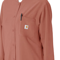 Force Cross-Flex Women's Shirt Jacket Wildrose side detail 1