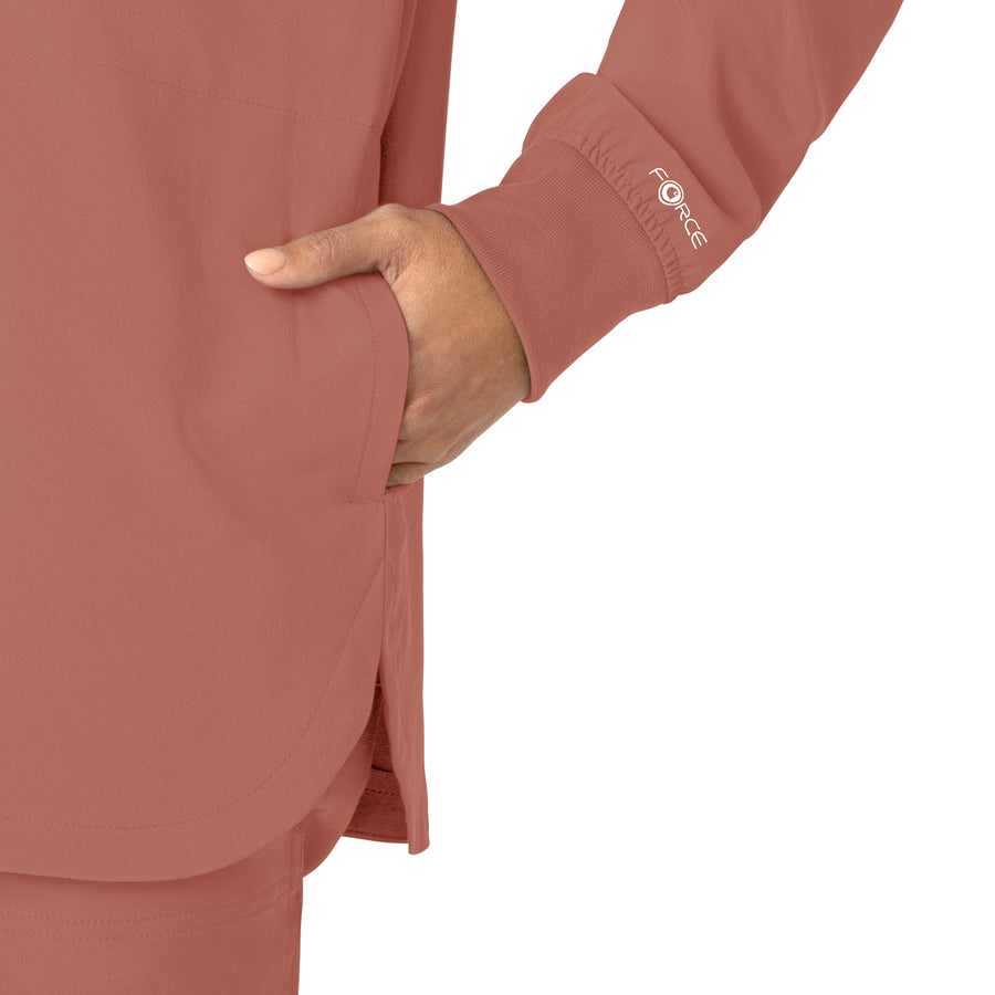 Force Cross-Flex Women's Shirt Jacket Wildrose side detail 2