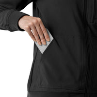 Carhartt Force Cross-Flex Women's Lightweight Scrub Jacket - Black