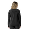 Force Cross-Flex Women's Lightweight Scrub Jacket Black back view