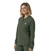 Force Cross-Flex Women's Lightweight Scrub Jacket Olive side view