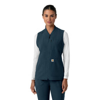 Force Cross-Flex Women's Lightweight Scrub Vest Navy