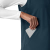 Force Cross-Flex Women's Lightweight Scrub Vest Navy side detail 2