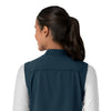 Carhartt Force Cross-Flex Women's Lightweight Scrub Vest - Navy
