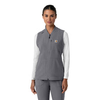 Force Cross-Flex Women's Lightweight Scrub Vest Pewter