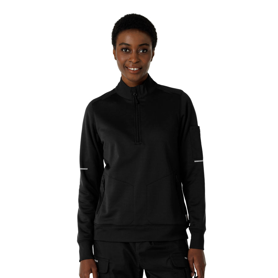 Rugged Flex RSCU Women's Half Zip Black