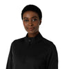Rugged Flex RSCU Women's Half Zip Black front detail