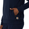 Carhartt Rugged Flex RSCU Women's Half Zip - Dark Navy