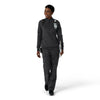 Rugged Flex RSCU Women's Half Zip Pewter full scrub set