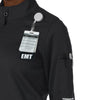 Rugged Flex RSCU Women's Half Zip Pewter hemline detail