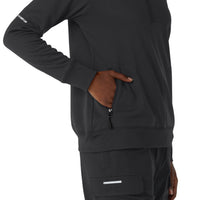 Rugged Flex RSCU Women's Half Zip Pewter back detail