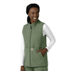 Rugged Flex Women's Bonded Fleece Vest Olive side view