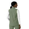 Rugged Flex Women's Bonded Fleece Vest Olive back view