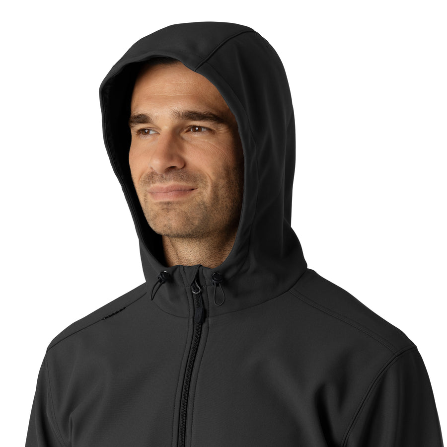 Carhartt Men's Bonded Fleece Hoodie - Black - hood detail 2
