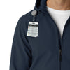 Carhartt Men's Bonded Fleece Hoodie - Navy badge loop