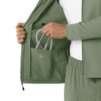 Carhartt Men's Bonded Fleece Hoodie - Olive