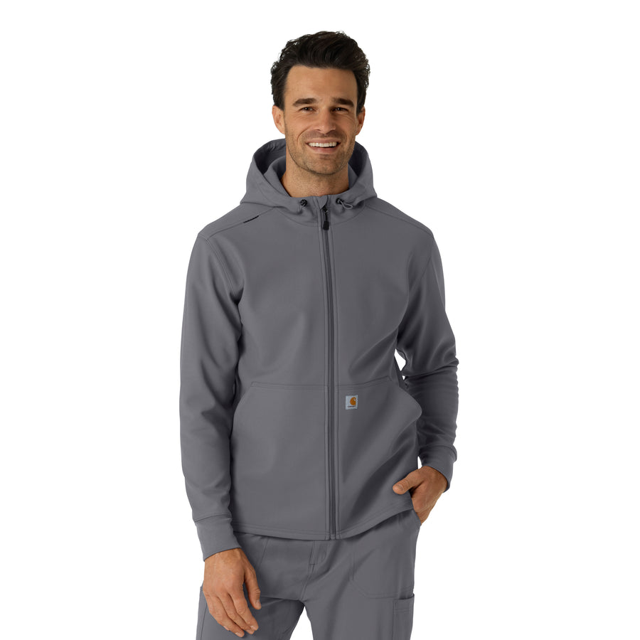 Carhartt Men's Bonded Fleece Hoodie - Pewter