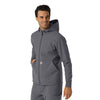 Carhartt Men's Bonded Fleece Hoodie - Pewter side view