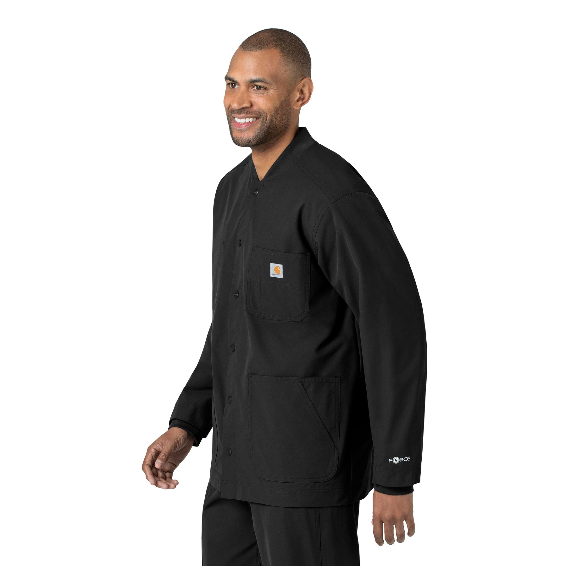 Carhartt Force Essentials Unisex Chore Coat - Black
