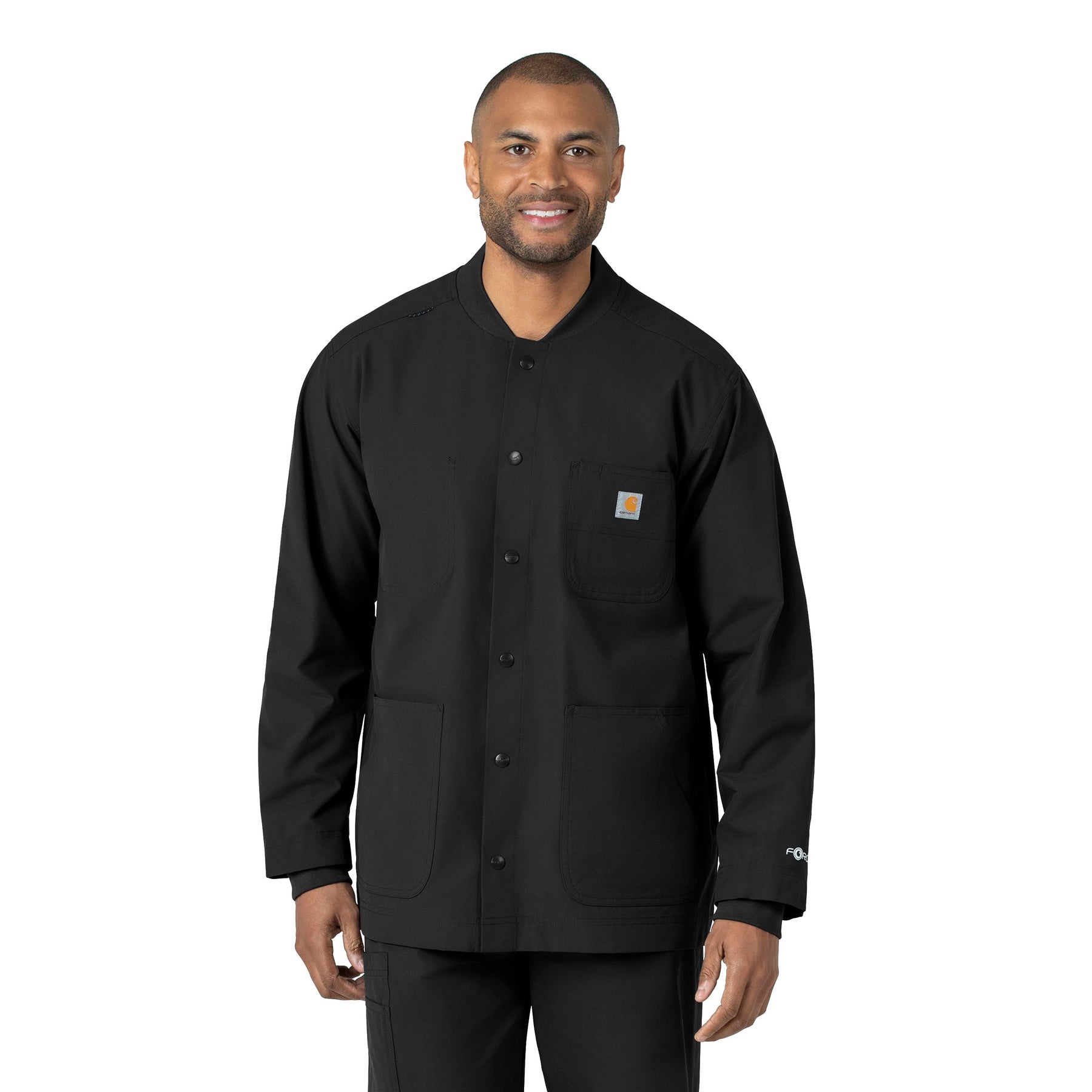 Carhartt Force Essentials Unisex Chore Coat - Black