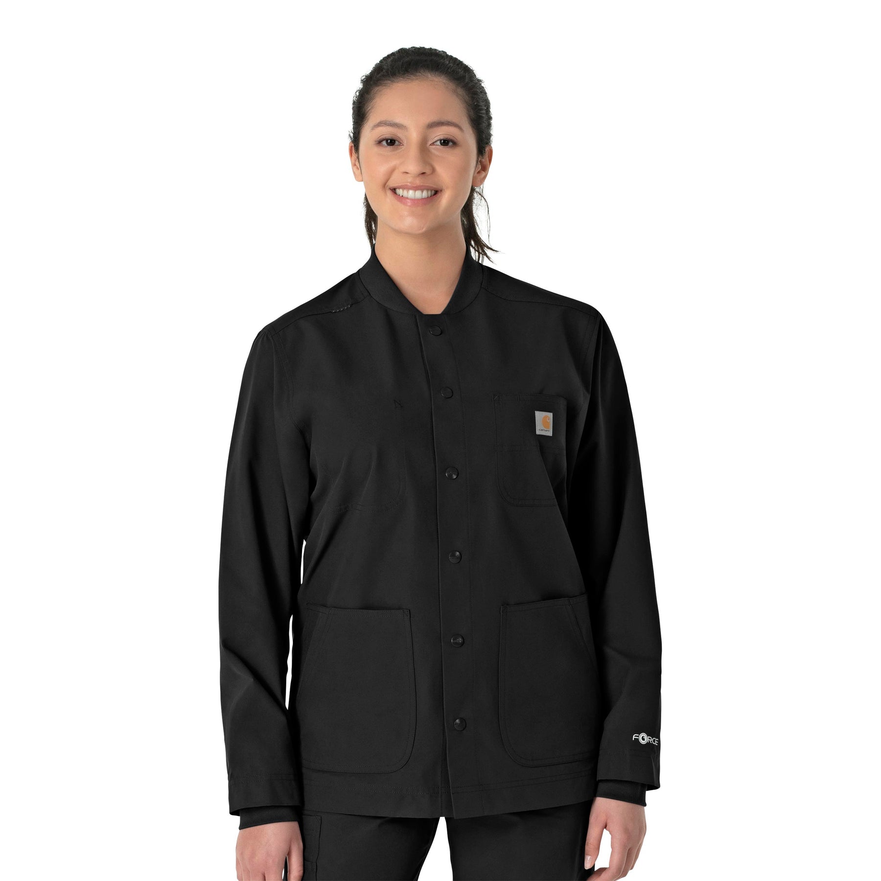 Force Essentials Unisex Chore Coat Black