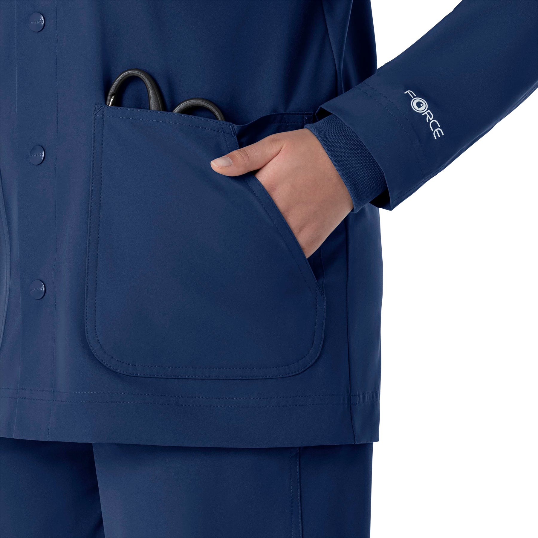 Carhartt Force Essentials Unisex Chore Coat - Navy