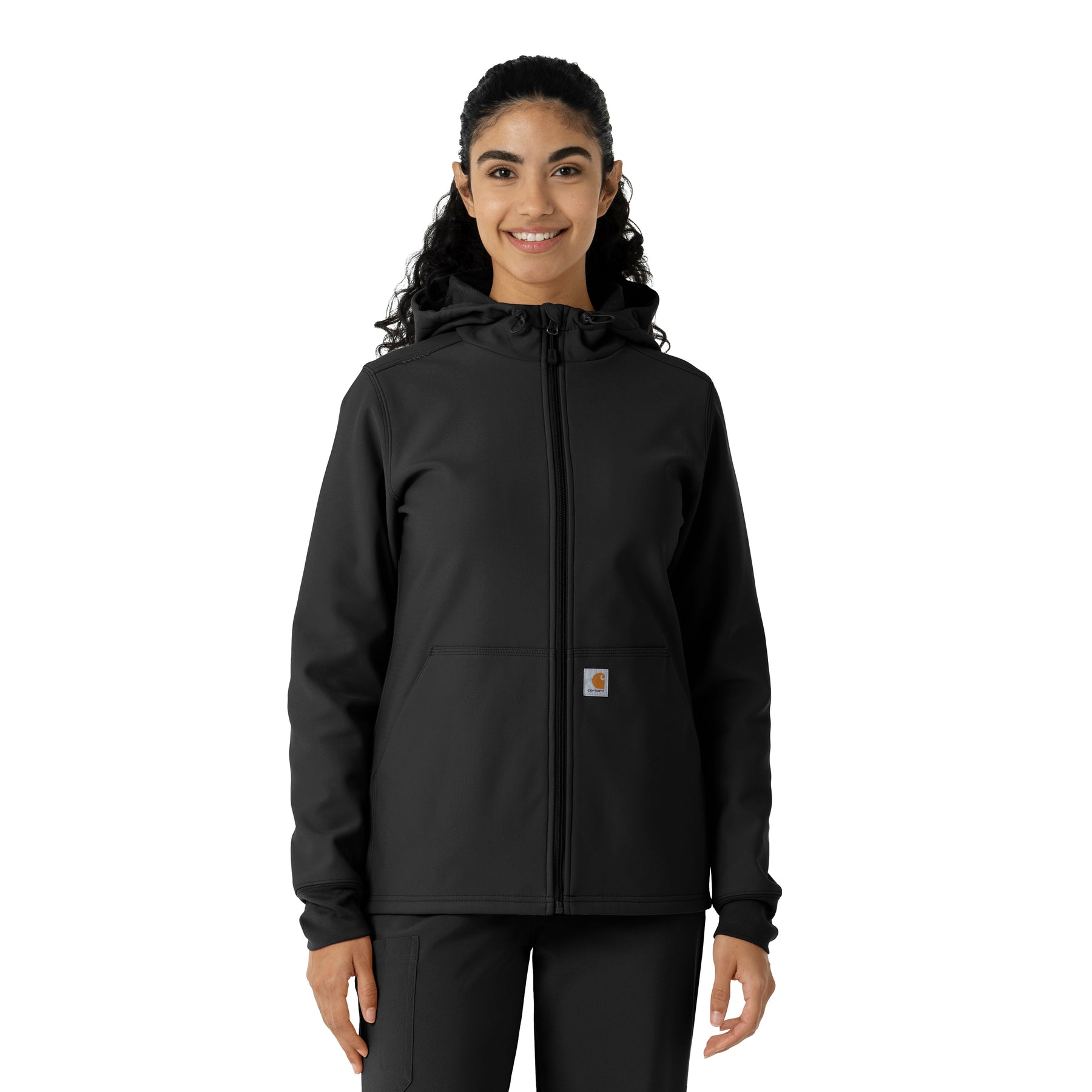 Layers Women's Bonded Fleece Hoodie Black