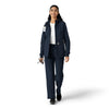 Layers Women's Bonded Fleece Hoodie Navy full scrub set