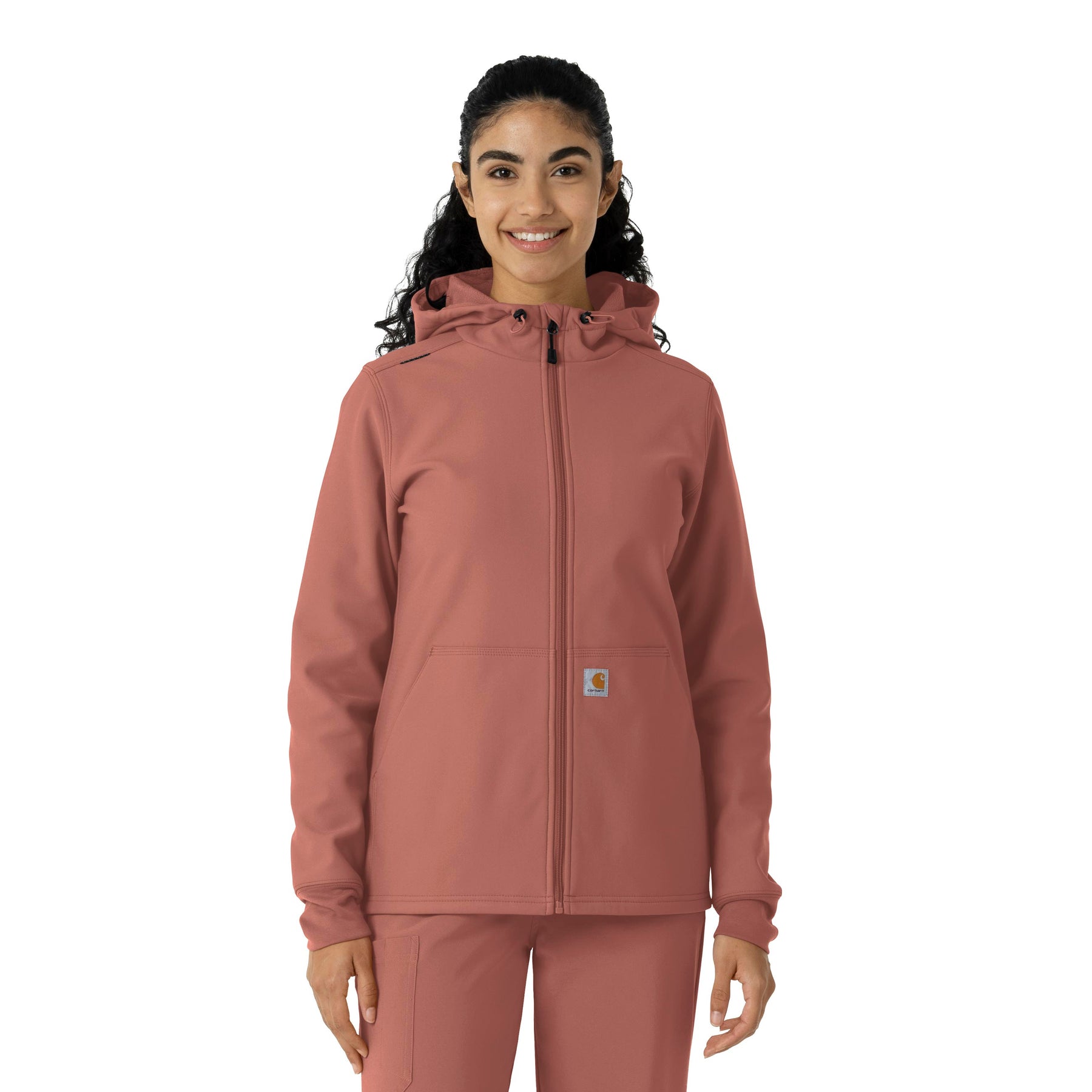 Layers Women's Bonded Fleece Hoodie Wildrose