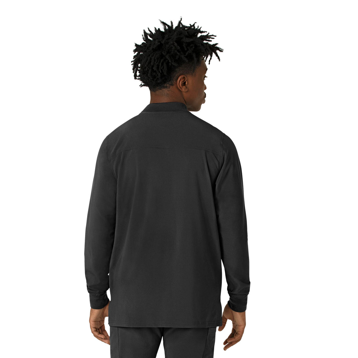 Force Cross-Flex Men's Shirt Jacket Black back view