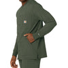 Force Cross-Flex Men's Shirt Jacket Olive side detail 1