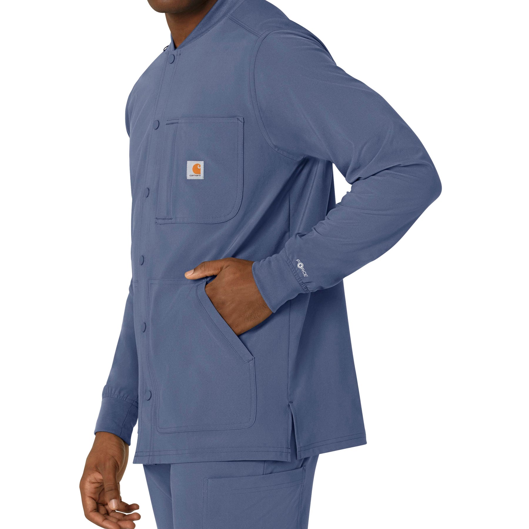 Force Cross-Flex Men's Shirt Jacket Riverside side detail 1