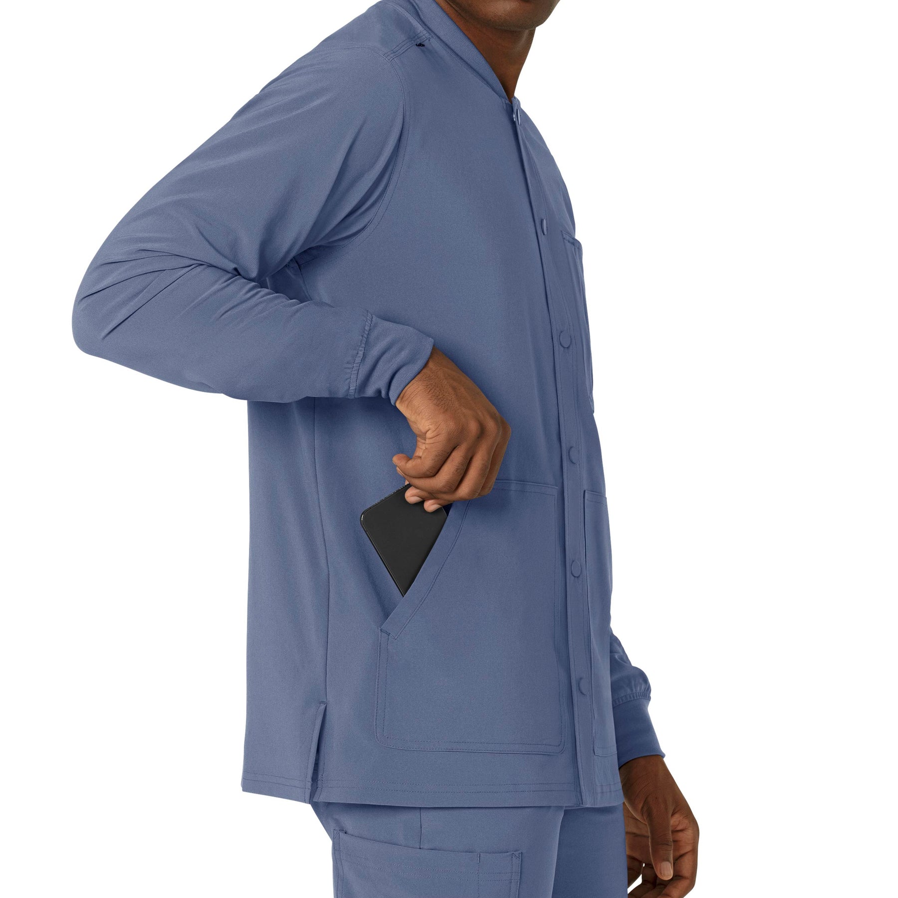 Force Cross-Flex Men's Shirt Jacket Riverside side detail 2