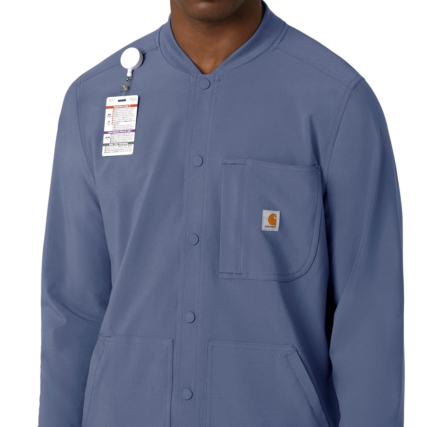 Force Cross-Flex Men's Shirt Jacket Riverside back detail