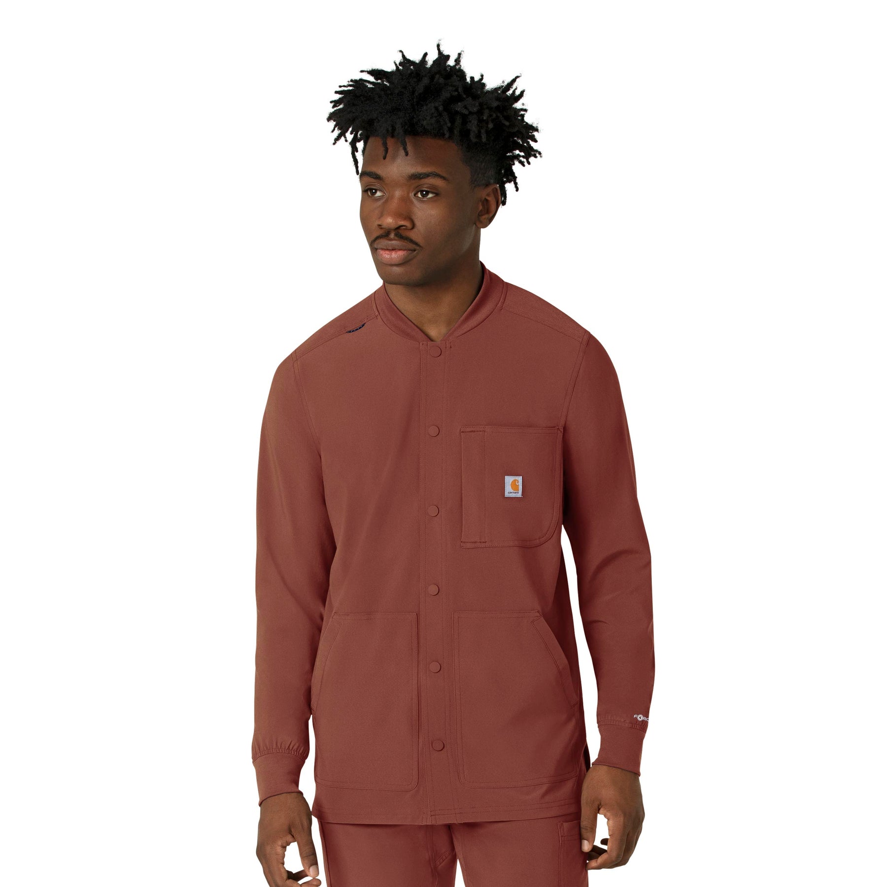 Force Cross-Flex Men's Shirt Jacket Sable side view
